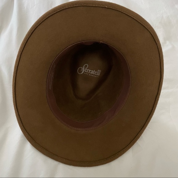 Serratelli Hat Crushable Wool Felt Outback  Cowboy Gender - Neutral style XL - Picture 4 of 4